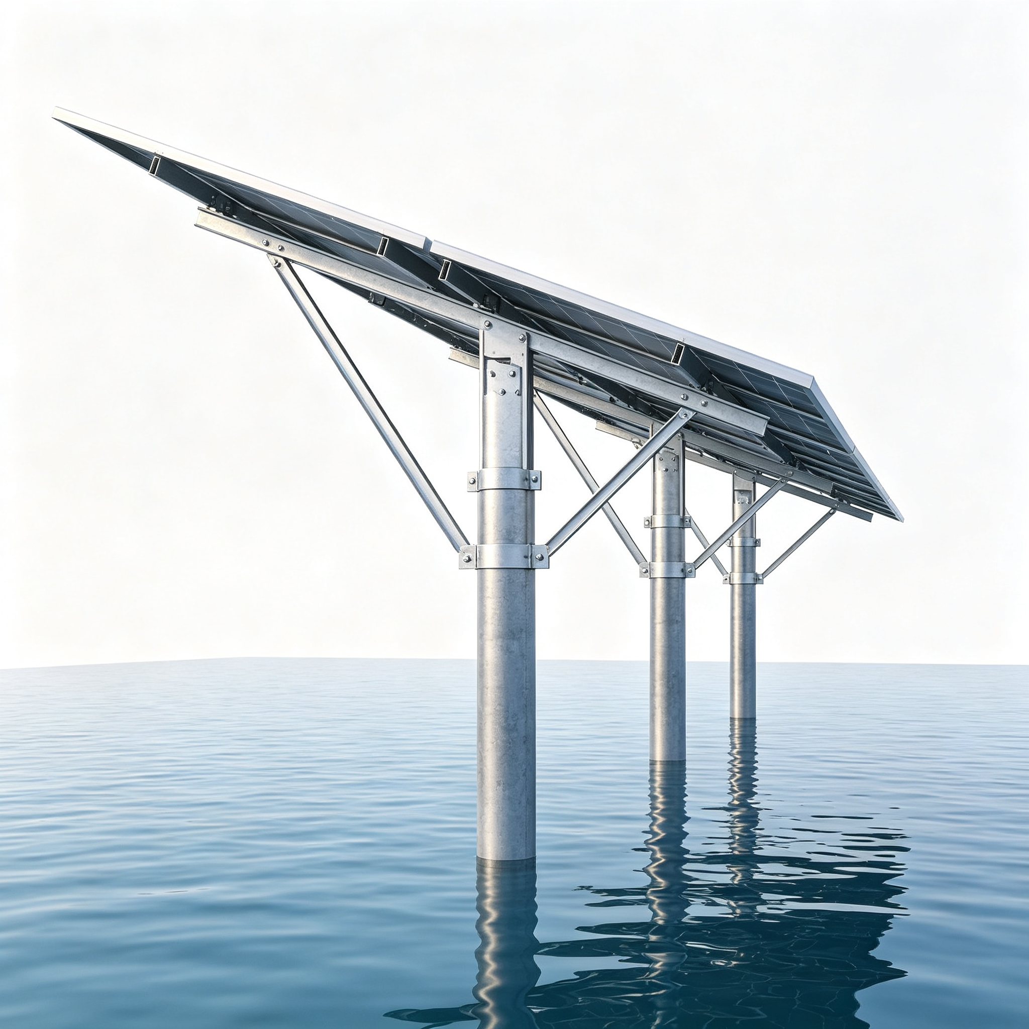 Fishery-Solar Complementary Mount — 渔光互补支架