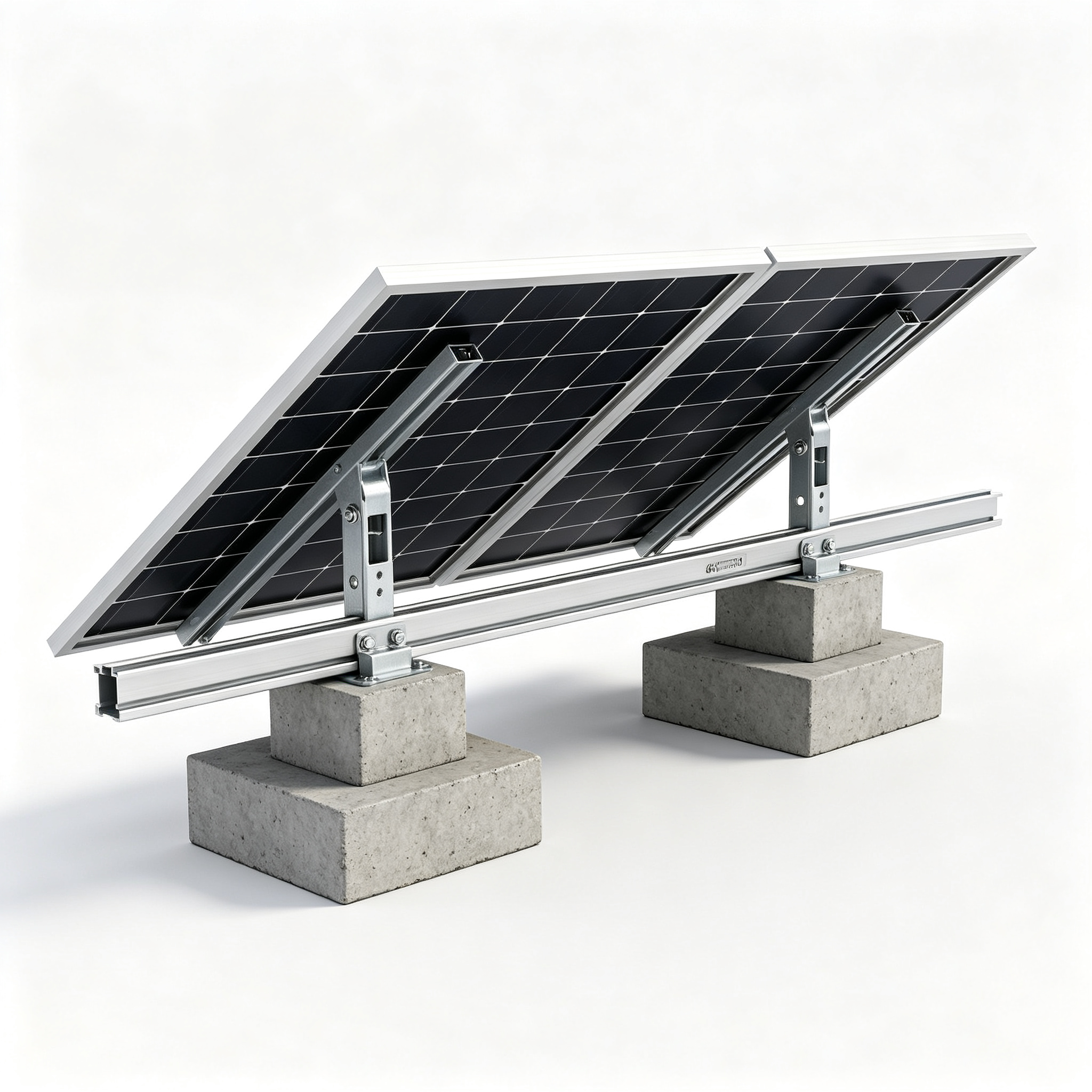 Flat Roof Ballast Mount — 平屋顶压载支架