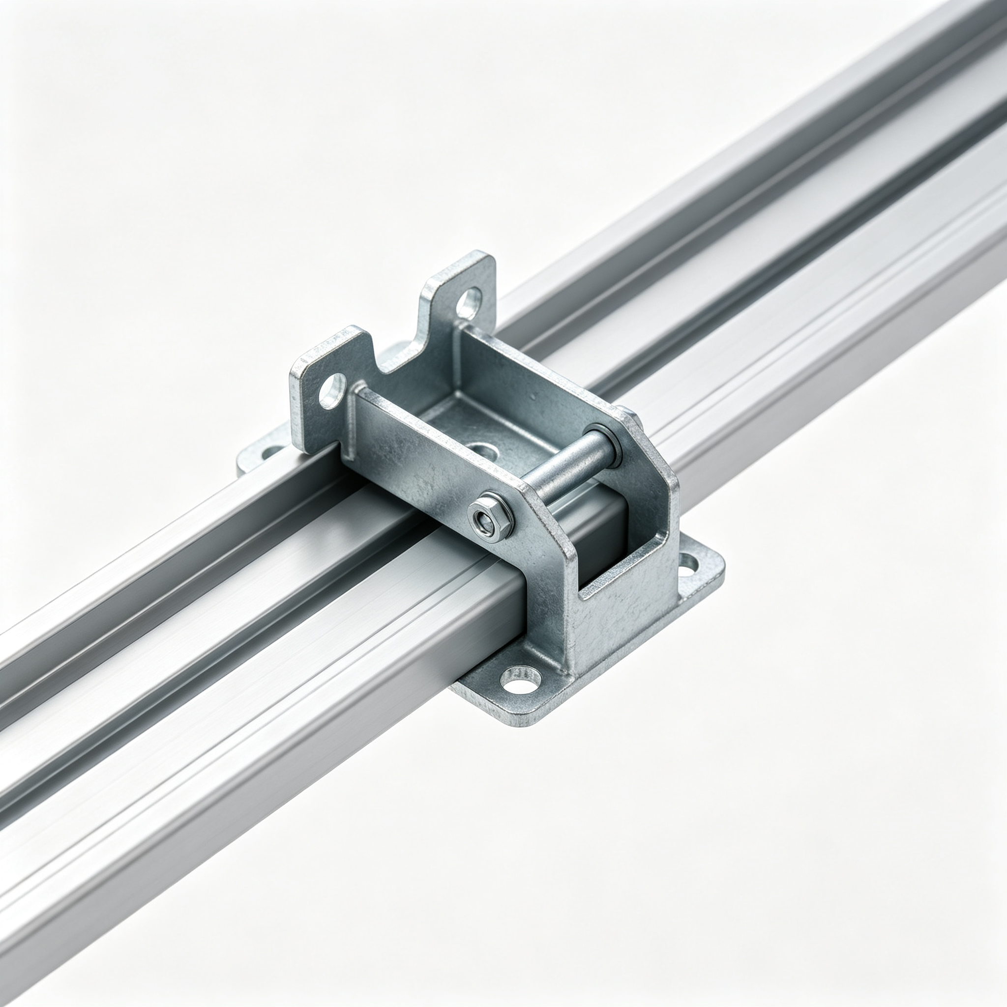 Metal Roof Mount (Clamp-on, No Drilling) — 彩钢瓦屋顶支架