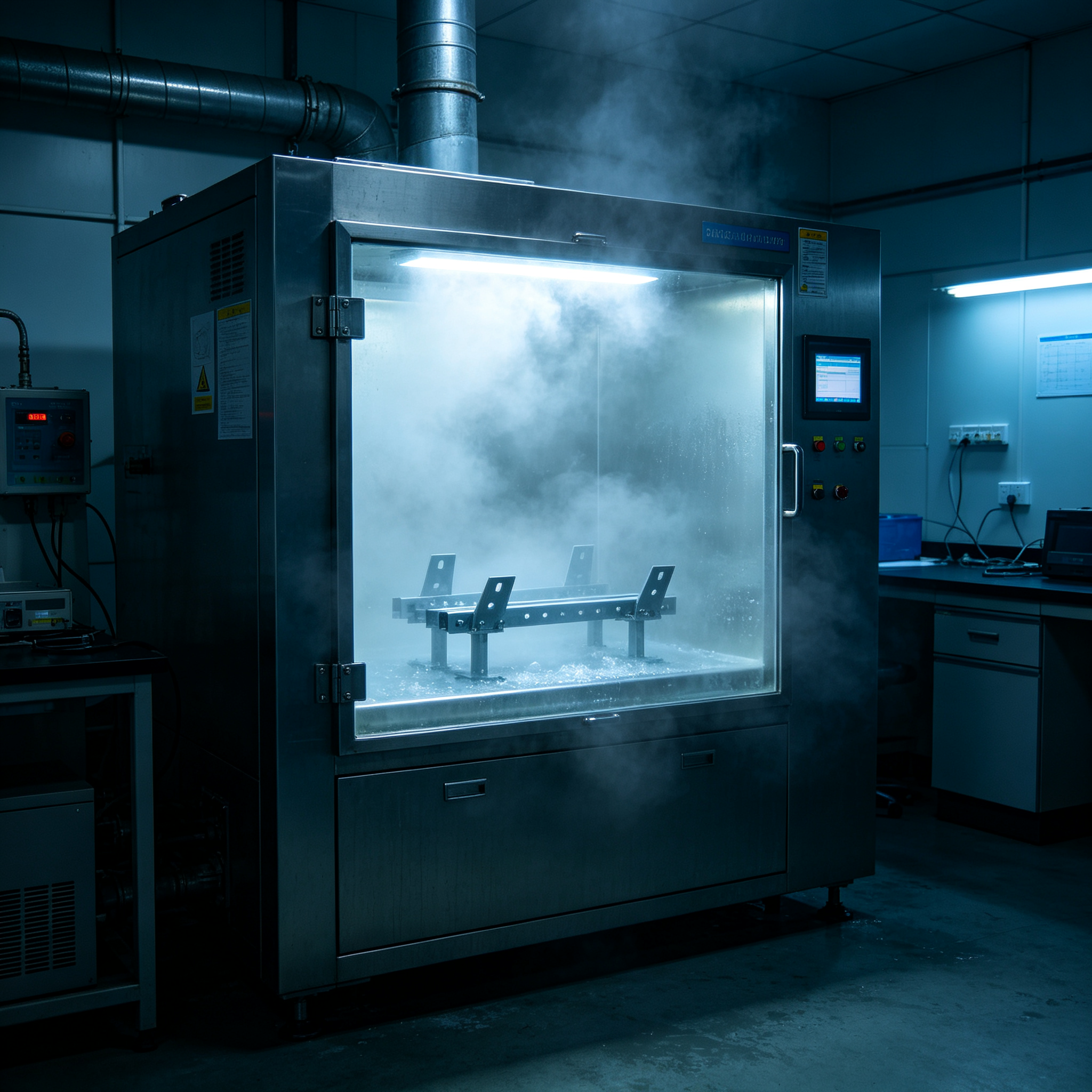 Surface treatment specified as part of the build Salt Spray Test — 盐雾测试