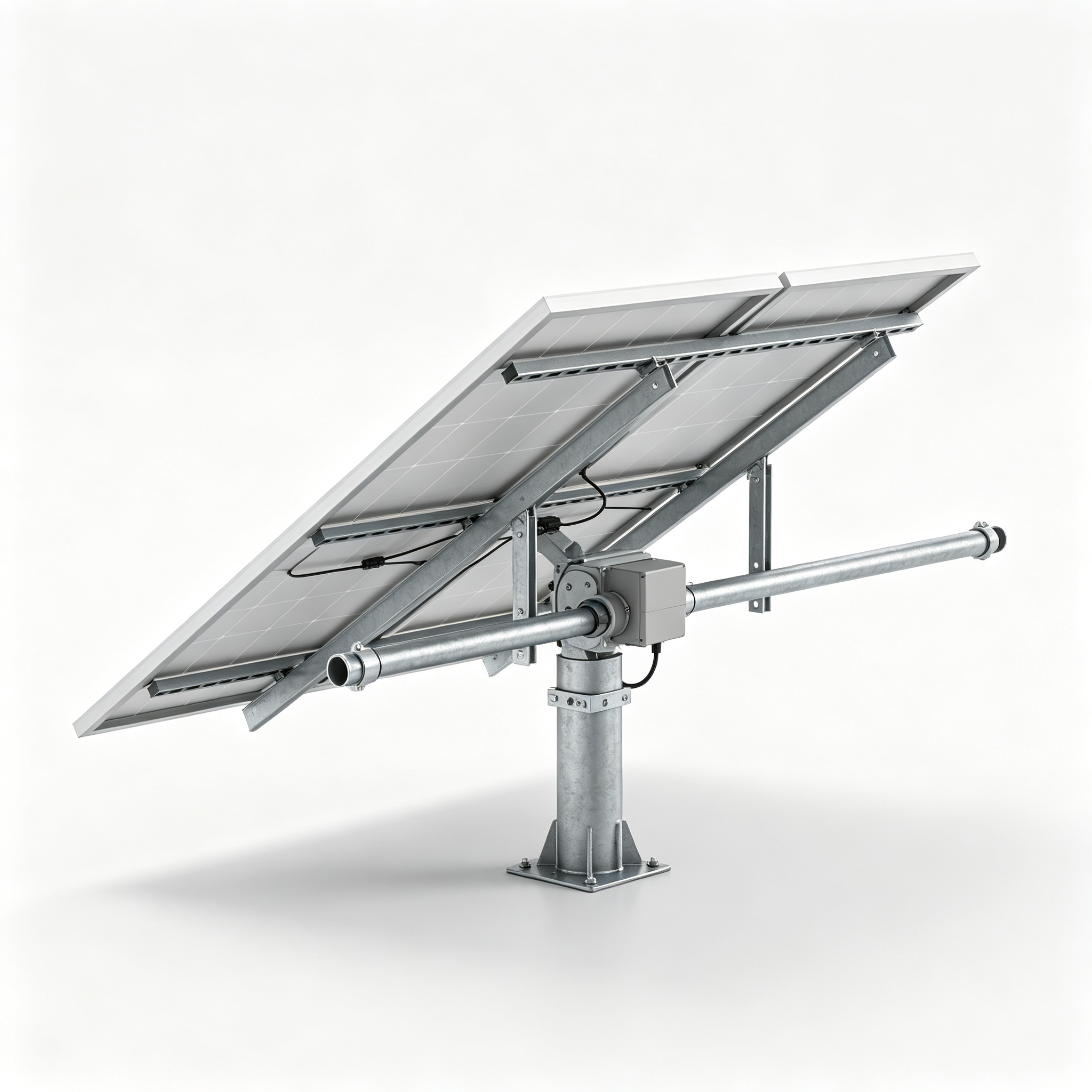 Solar Tracker Mount (Horizontal Single Axis) — 跟踪式光伏支架
